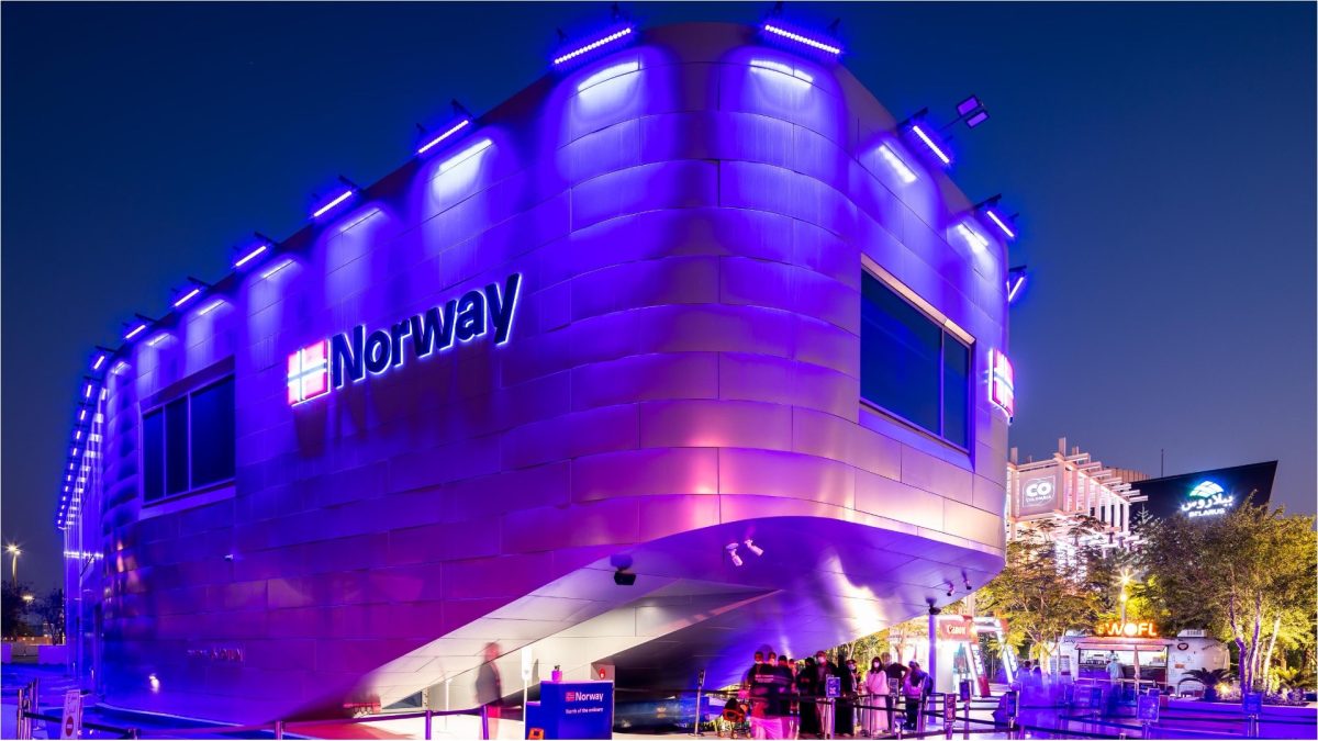 Innovation Norway, the Norway Pavilion at Expo 2020 Dubai building